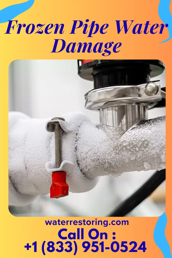 Frozen Pipe Water Damage in Columbus, NC